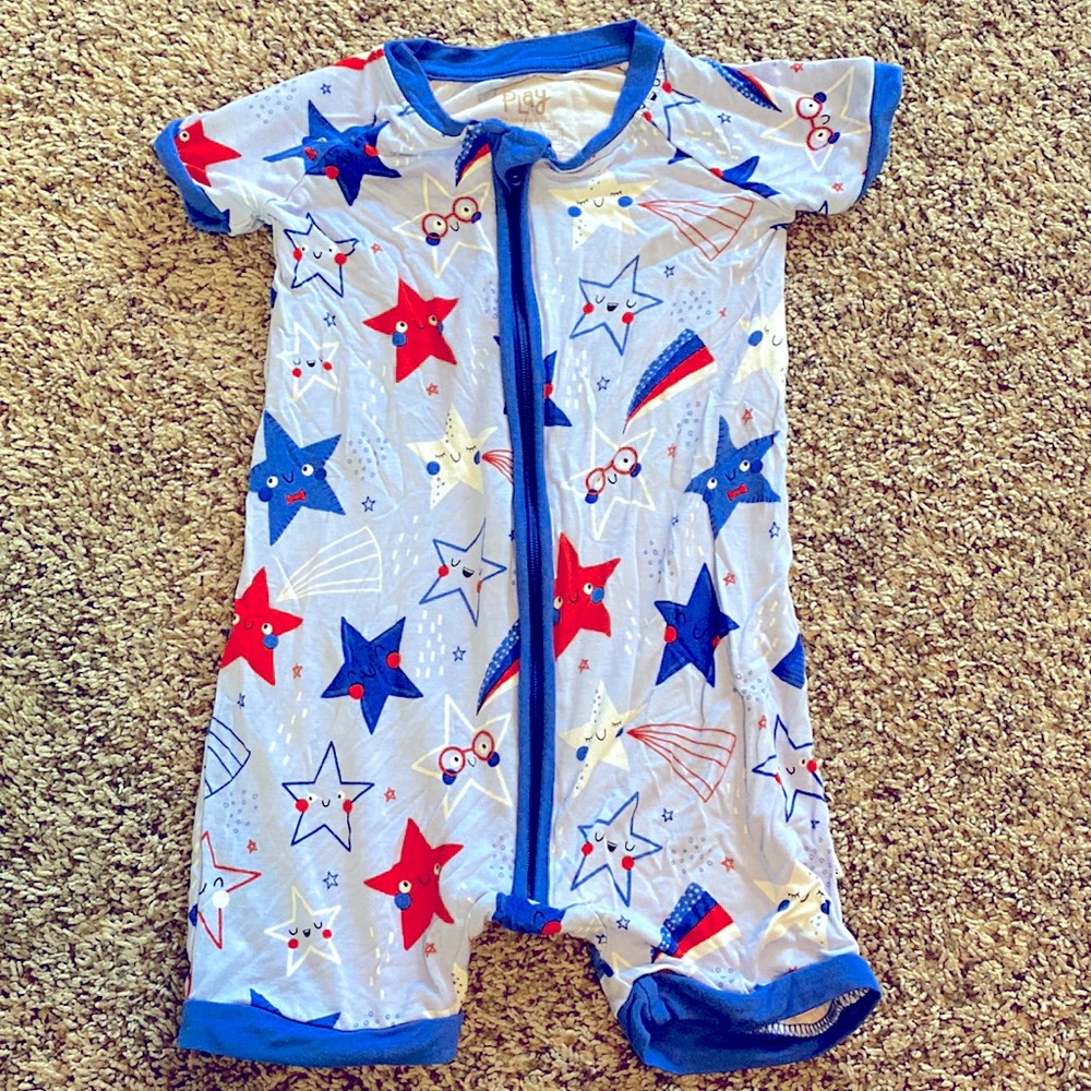 Bamboo, shortie romper